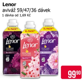 Sleva na produkty Lenor