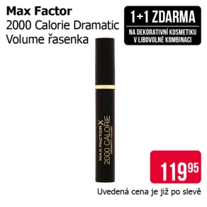 Akce 1+1 zdarma na dekorativní kosmetiku v libovolné kombinaci