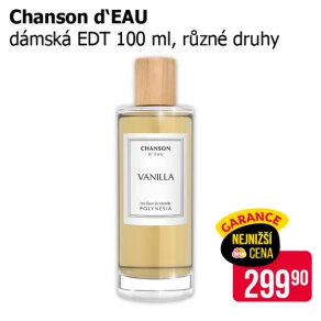 Sleva na produkty Chanson d'EAU
