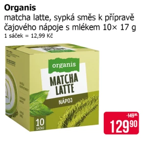 Sleva na produkty Organis