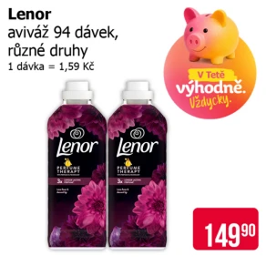 Sleva na produkty Lenor