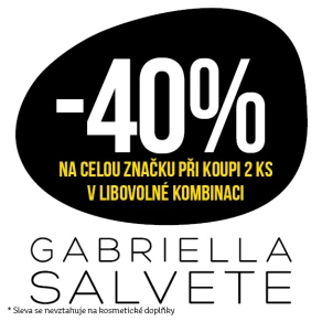 Sleva 40 % na celou značku Gabriella Salvete při koupi 2 ks v libovolné kombinaci