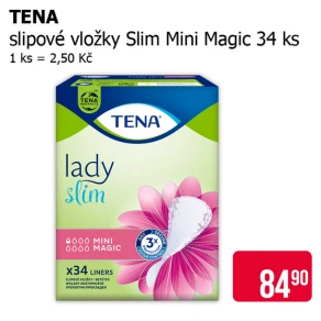 Sleva na produkty Tena