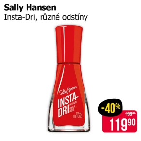 Sleva na produkty Sally Hansen