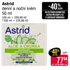 Sleva na produkty Astrid