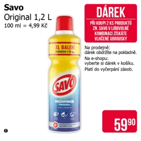 Sleva na produkty Savo