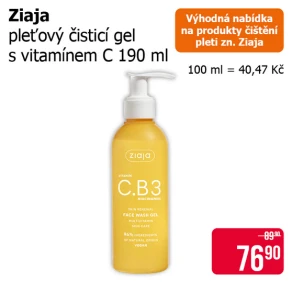Sleva na produkty Ziaja