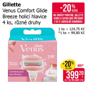 Sleva na produkty Gillette