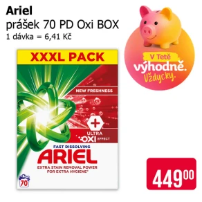 Sleva na produkty Ariel
