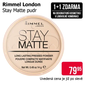 Akce 1+1 zdarma na dekorativní kosmetiku v libovolné kombinaci