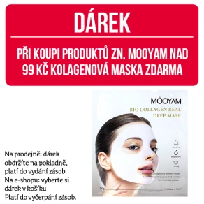 Dárek - Při koupi produktů zn. Mooyam nad 99 Kč kolagenová maska zdarma