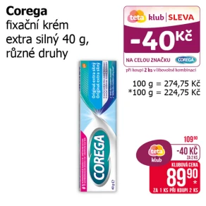 Sleva na produkty Corega