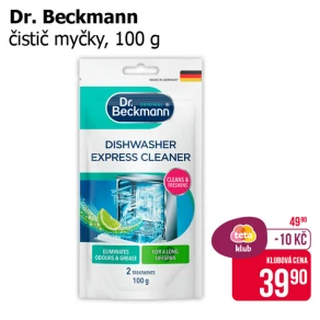 Sleva na produkty Dr. Beckmann