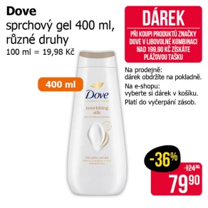 Sleva na produkty Dove