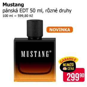 Sleva na produkty Mustang