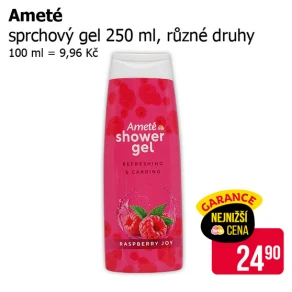 Sleva na produkty Ameté
