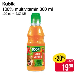 Sleva na produkty Kubík