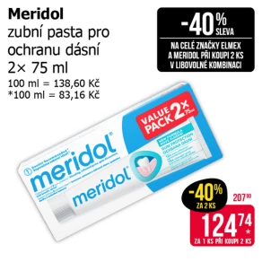 Sleva na produkty Meridol
