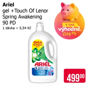 Sleva na produkty Ariel