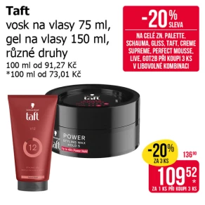 Sleva na produkty Schwarzkopf
