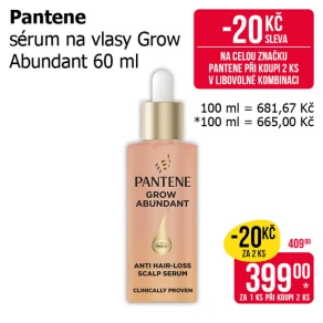 Sleva na produkty Pantene