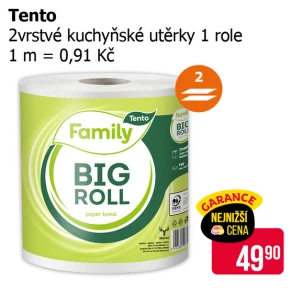 Sleva na produkty Tento