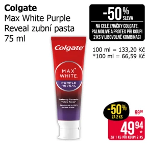 Sleva na produkty Colgate