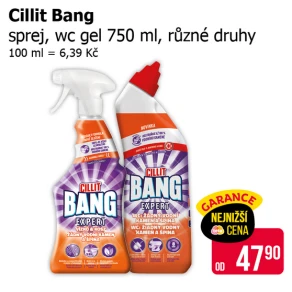 Sleva na produkty Cillit Bang