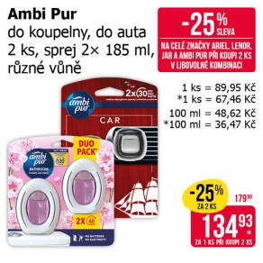 Sleva na produkty Ambi Pur