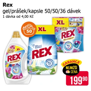Sleva na produkty Rex