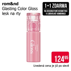 Akce 1+1 zdarma na dekorativní kosmetiku v libovolné kombinaci