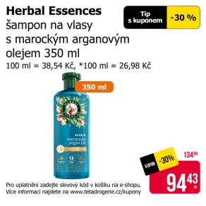Sleva na produkty Herbal Essences