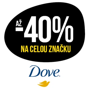 Sleva až 40 % na celou značku Dove