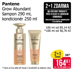 Akce 2+1 zdarma na produkty péče o vlasy při koupi 3 ks v libovolné kombinaci