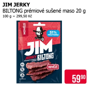 Sleva na produkty Jim Jerky