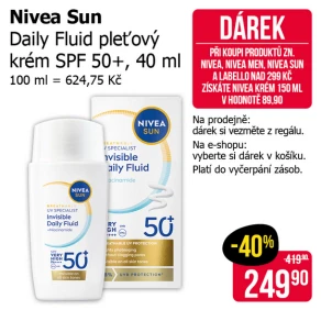 Sleva na produkty Nivea
