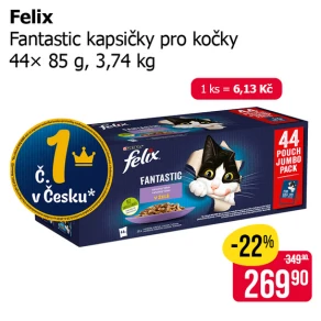 Sleva na produkty Felix