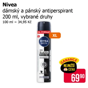 Sleva na produkty Nivea