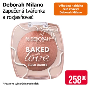 Sleva na produkty Deborah Milano