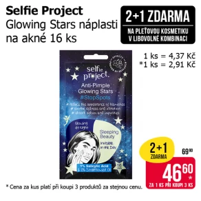 Akce 2+1 zdarma na pleťovou kosmetiku v libovolné kombinaci