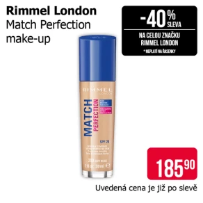 Sleva na produkty Rimmel London