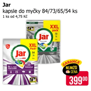 Sleva na produkty Jar