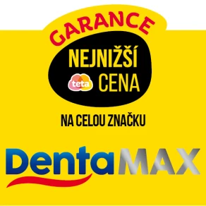 Garance nejnižší Teta cena na celou značku DentaMax