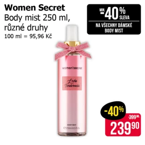 Sleva na produkty Women Secret