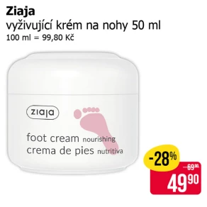 Sleva na produkty Ziaja