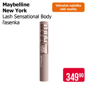 Sleva na produkty Maybelline New York