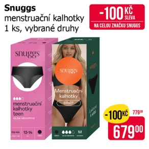 Sleva na produkty Snuggs