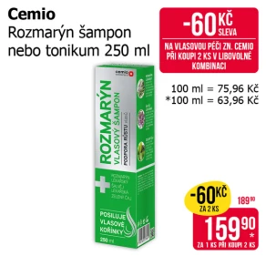 Sleva na produkty Cemio