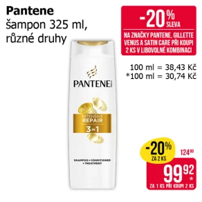 Sleva na produkty Pantene