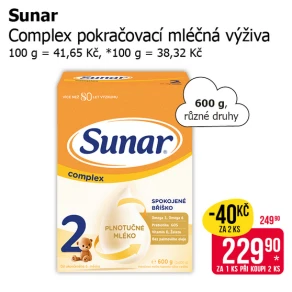 Sleva na produkty Sunar